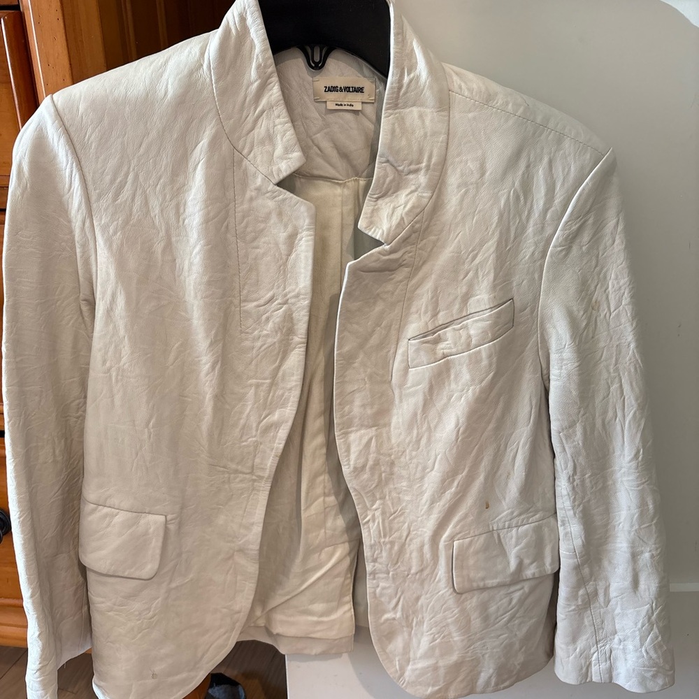 Zadig & Voltaire Cream Jacket